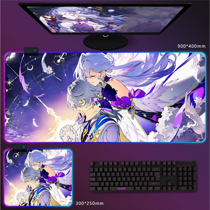 Gamelife  Genshin Impact girl Anime Mouse Pad-Contains 15 items