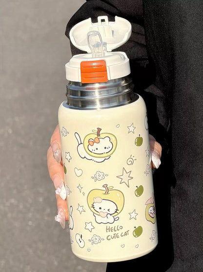 Gamelife Cute Cat Water Bottle