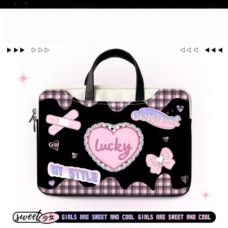 Gamelife Girls Sweet Cool Style All-match Laptop Bag 15.6 Inch