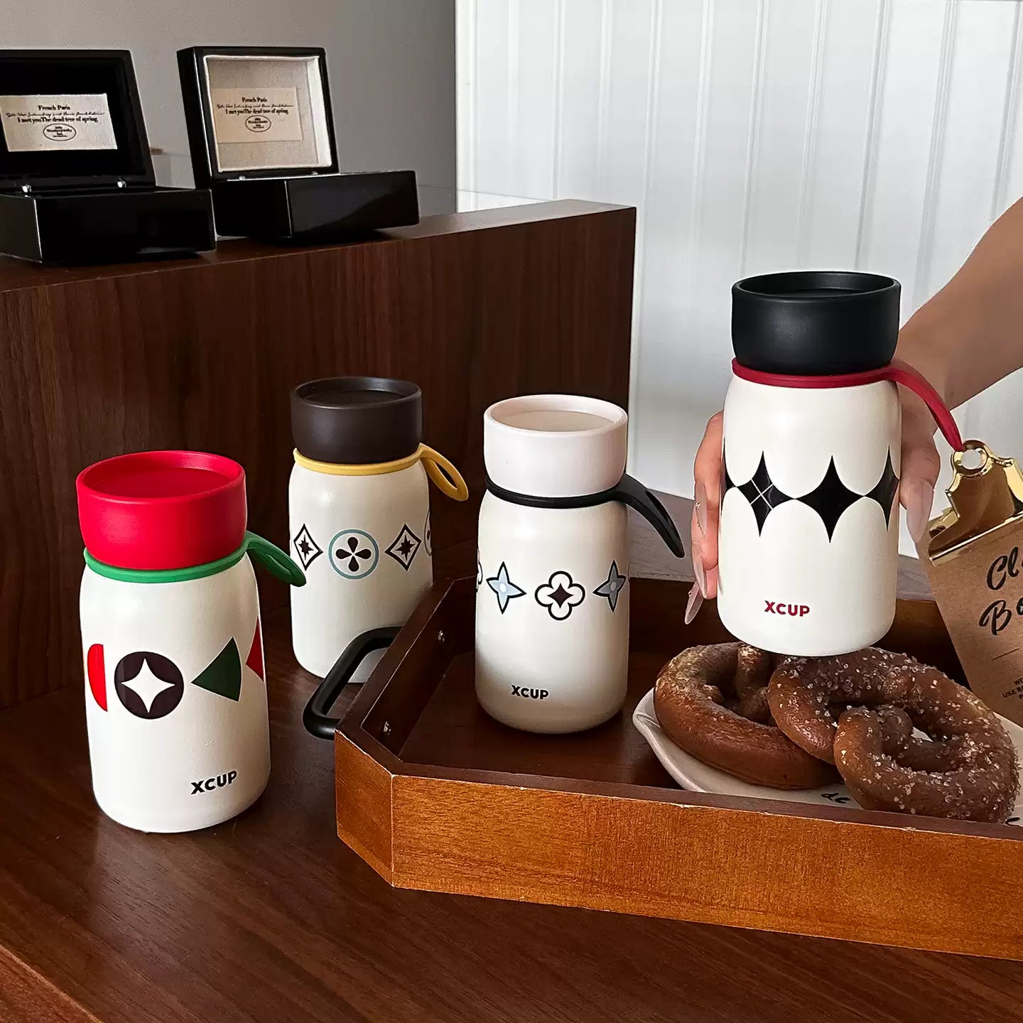 Gamelife block design Cute Water Bottle