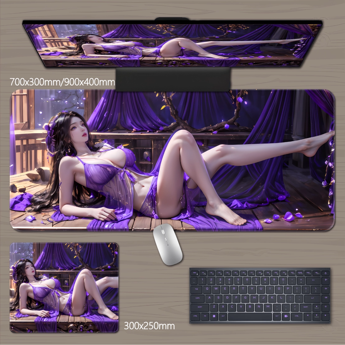 Gamelife  Mortal Cultivator Anime Mouse Pad-Contains 15 items