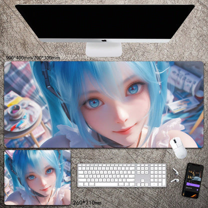 Gamelife Hatsune Miku Anime Mouse Pad-Contains 15 items