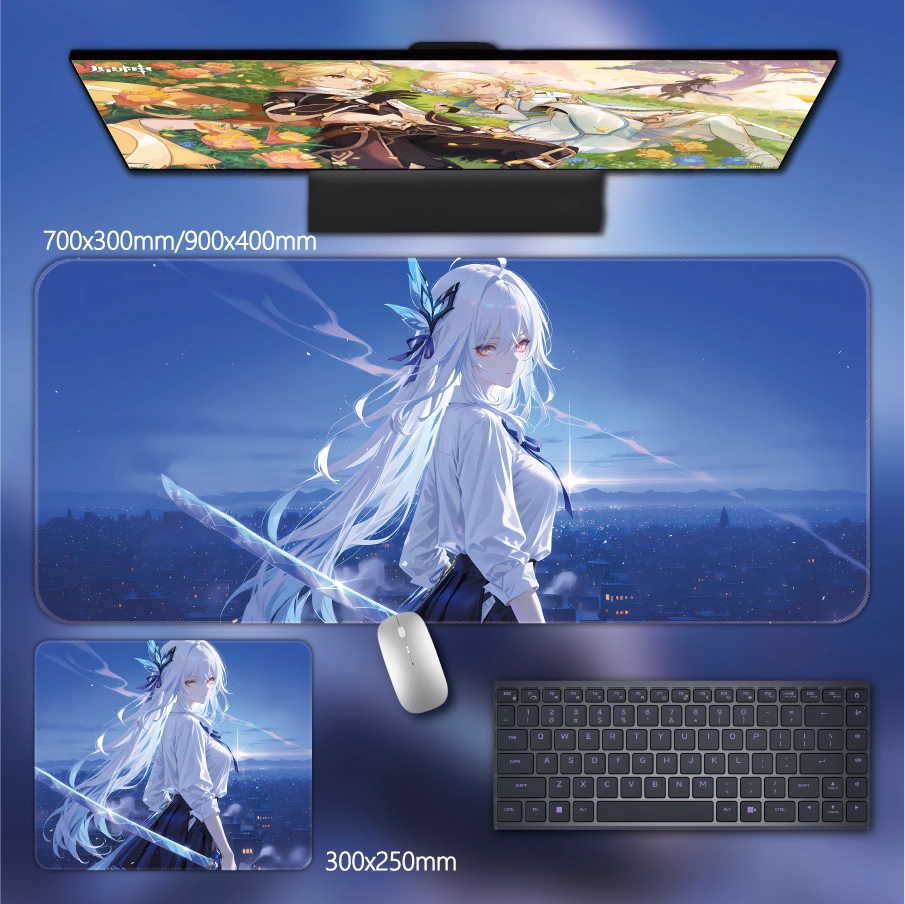 Gamelife  Genshin Impact beauties Anime Mouse Pad-Contains 15 items