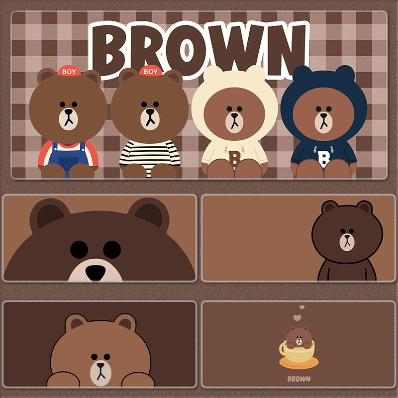 Gamelife Brown Bear Mouse Pad-Contains 15 items