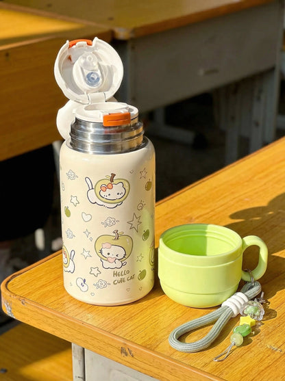 Gamelife Cute Cat Water Bottle