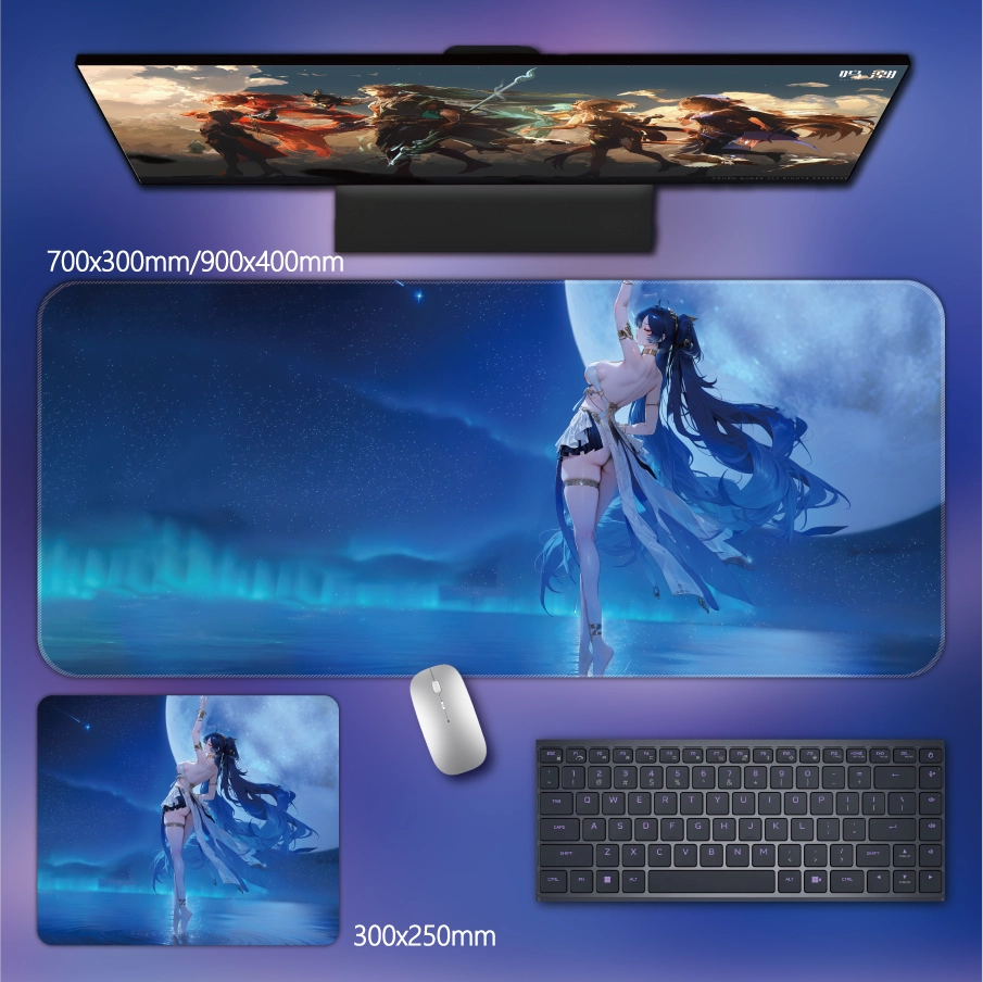 Gamelife  Genshin Girl Anime Mouse Pad-Contains 15 items