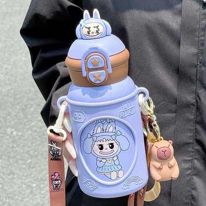 Gamelife Labubu Cute Water Bottle