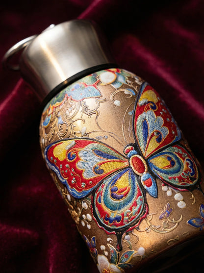 Gamelife Classic peacock + butterfly Water Bottle