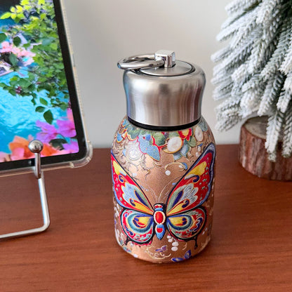 Gamelife Classic peacock + butterfly Water Bottle