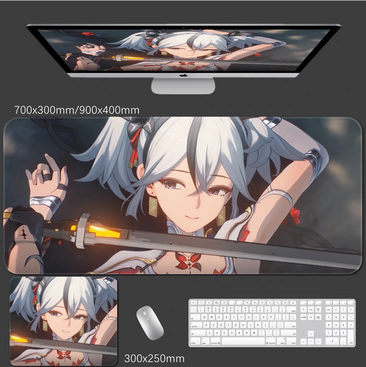 Gamelife  Wuthering Waves Anime Mouse Pad-Contains 15 items