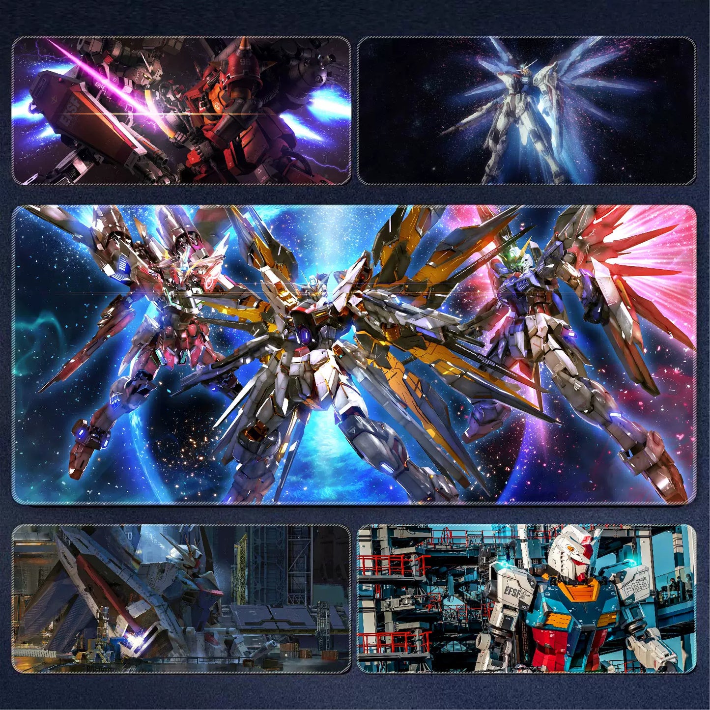 Gamelife  Gundam Anime Mouse Pad-Contains 15 items