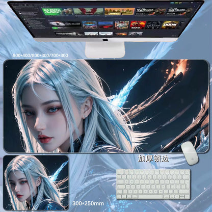 Gamelife  Cold beauty Anime Mouse Pad-Contains 15 items