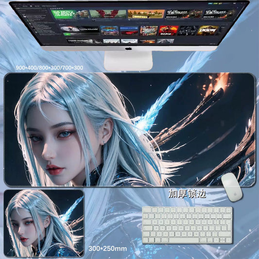 Gamelife  Cold beauty Anime Mouse Pad-Contains 15 items