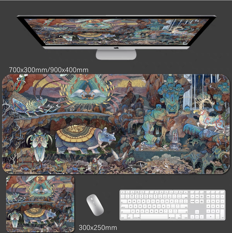 Gamelife  Black Myth: Wukong Anime Mouse Pad-Contains 15 items