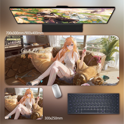 Gamelife  Genshin Impact beauties Anime Mouse Pad-Contains 15 items