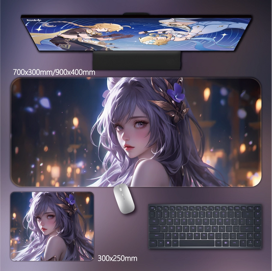 Gamelife Genshin Keqing Anime Mouse Pad-Contains 15 items