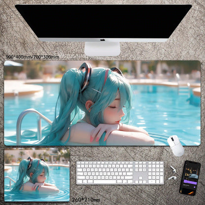 Gamelife Hatsune Miku Anime Mouse Pad-Contains 15 items