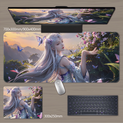 Gamelife  Girl with beautiful legs Anime Mouse Pad-Contains 15 items