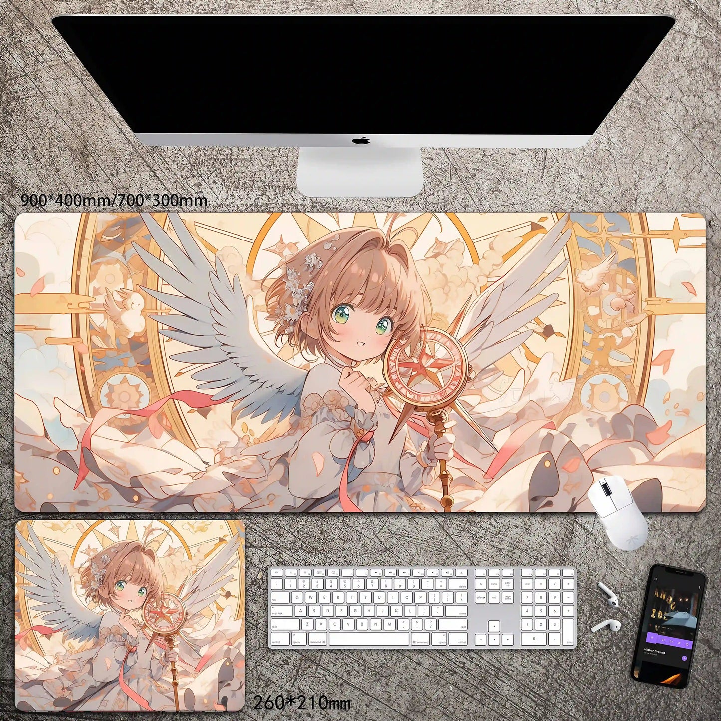 Gamelife Cardcaptor Sakura Anime Mouse Pad-Contains 15 items