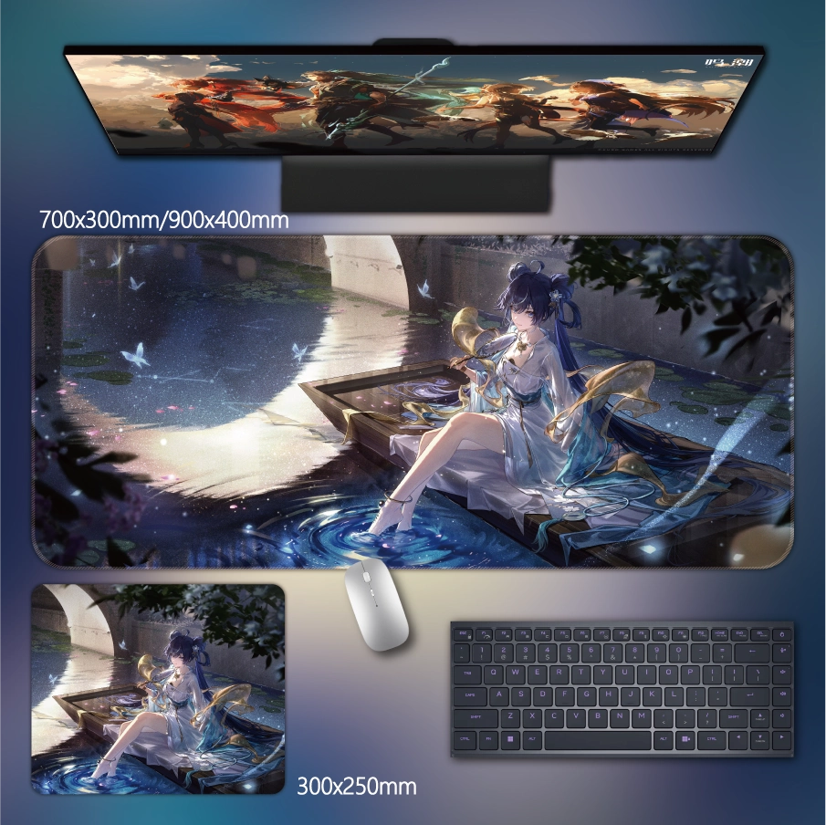 Gamelife  Genshin Girl Anime Mouse Pad-Contains 15 items