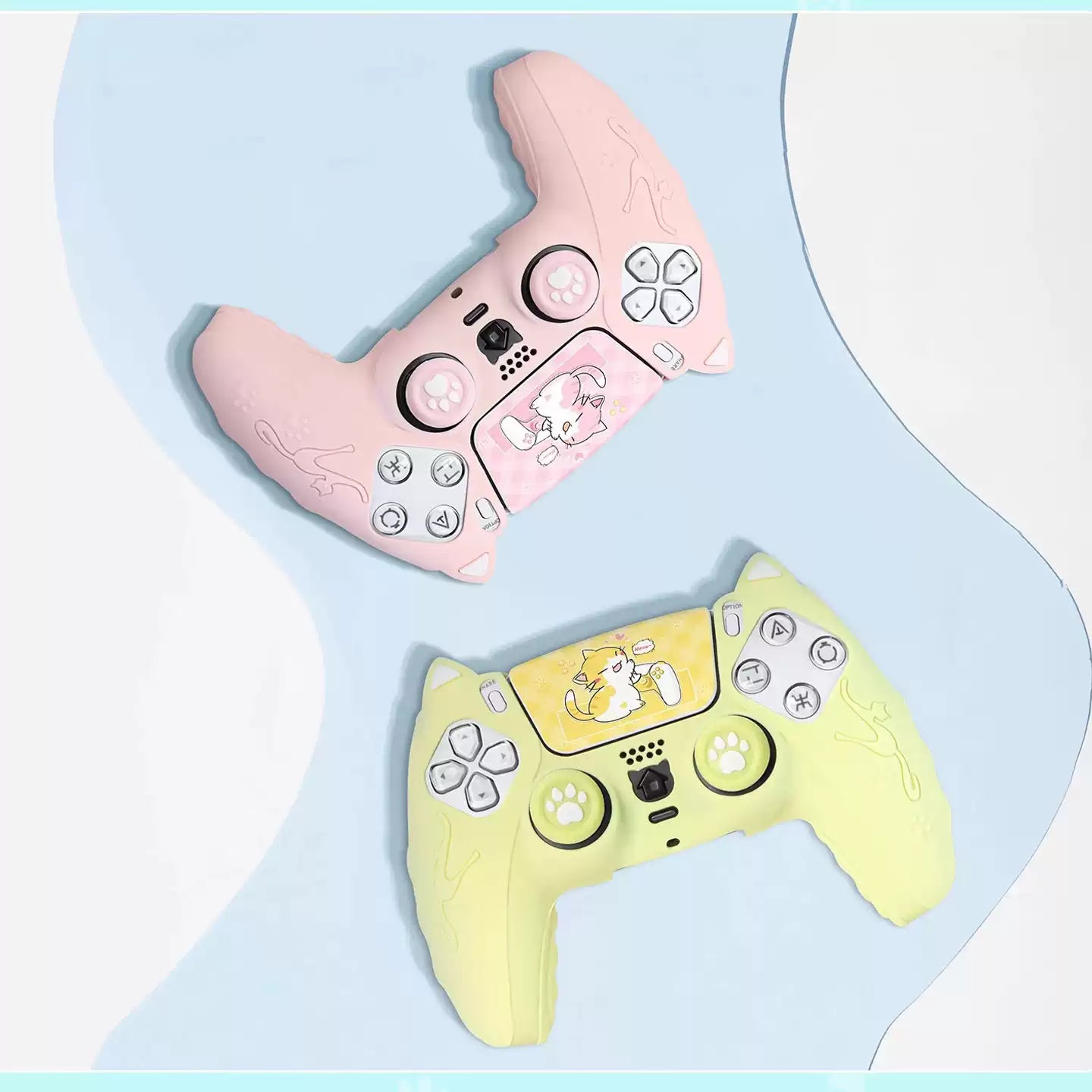 Gamelife PS5 Game Controller Silicone Case - Cute Cartoon Theme