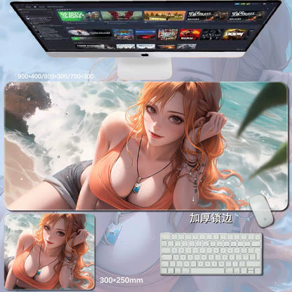 Gamelife  Anime Girl Mouse Pad-Contains 15 items