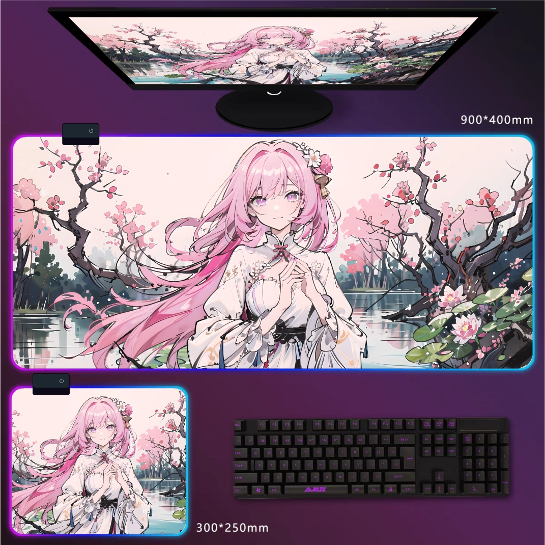 Gamelife  Genshin Impact beauties Anime Mouse Pad-Contains 15 items