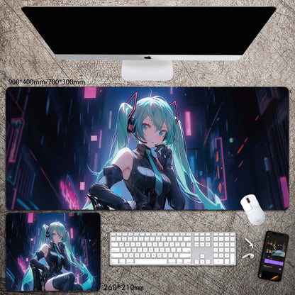 Gamelife Hatsune Miku Anime Mouse Pad-Contains 15 items
