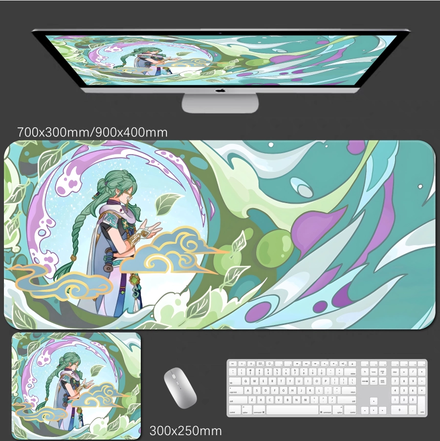 Gamelife  Genshin Impact character illustrations Anime Mouse Pad-Contains 15 items