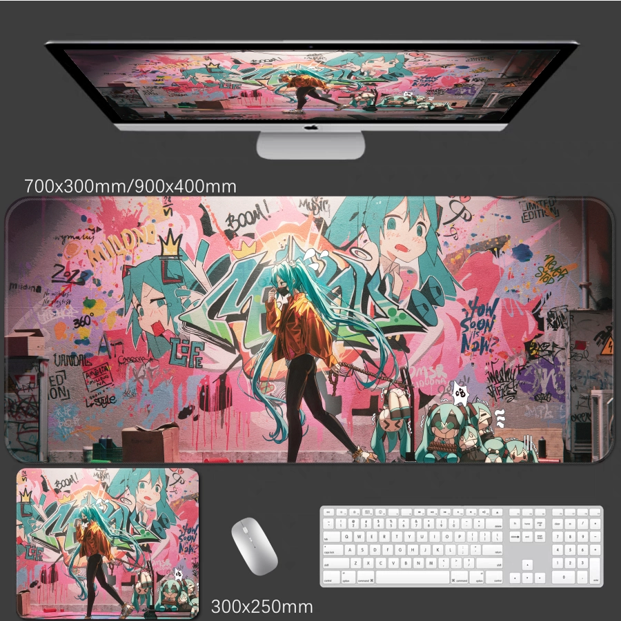 Gamelife  Hatsune Anime Mouse Pad-Contains 15 items