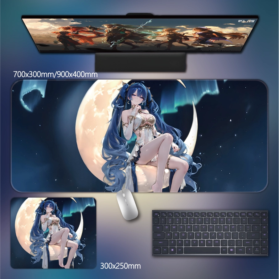 Gamelife  Genshin Girl Anime Mouse Pad-Contains 15 items