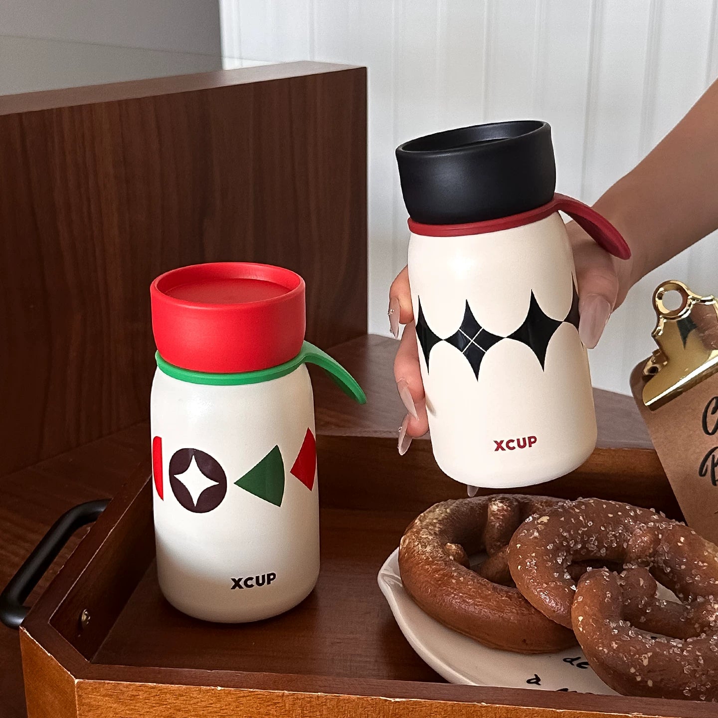 Gamelife block design Cute Water Bottle