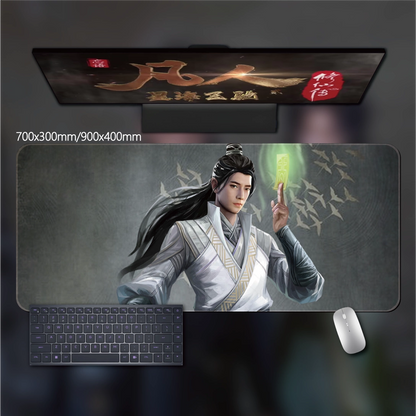 Gamelife  A Mortal's Journey to Immortality Anime Mouse Pad-Contains 15 items