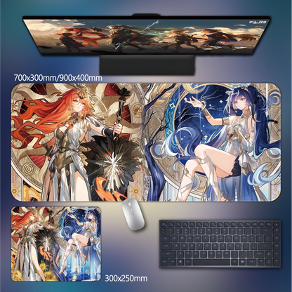 Gamelife  Genshin Girl Anime Mouse Pad-Contains 15 items