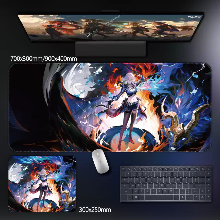 Gamelife  Genshin Girl Anime Mouse Pad-Contains 15 items