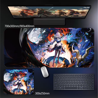 Gamelife  Genshin Girl Anime Mouse Pad-Contains 15 items