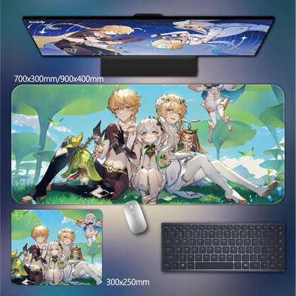 Gamelife  Original God Grass God Anime Mouse Pad-Contains 15 items