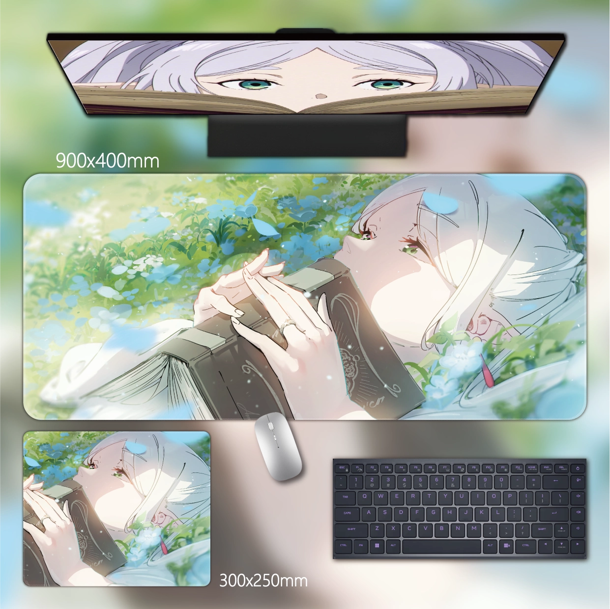 Gamelife  Frieren Anime Mouse Pad-Contains 15 items