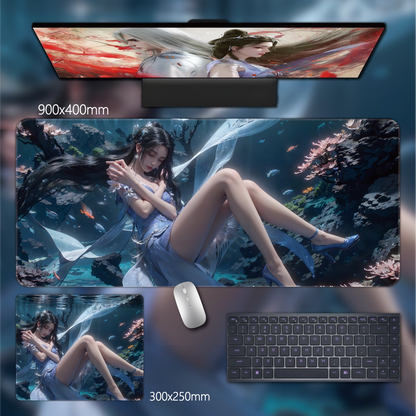 Gamelife  Beautiful immortal woman Anime Mouse Pad-Contains 15 items