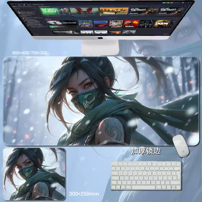 Gamelife  LOL girl Anime Mouse Pad-Contains 15 items