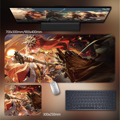 Gamelife  Genshin Girl Anime Mouse Pad-Contains 15 items