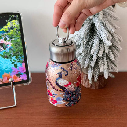 Gamelife Classic peacock + butterfly Water Bottle