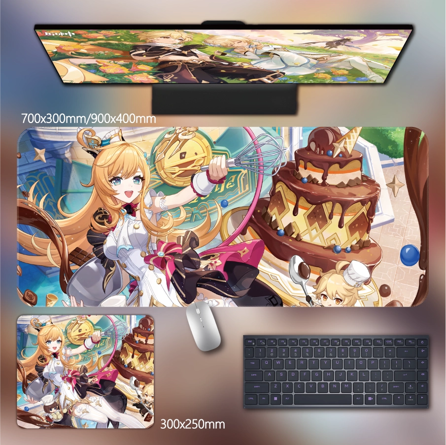 Gamelife  Genshin Impact beauties Anime Mouse Pad-Contains 15 items