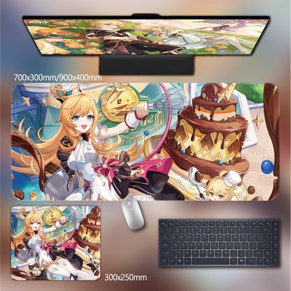 Gamelife  Genshin Impact beauties Anime Mouse Pad-Contains 15 items