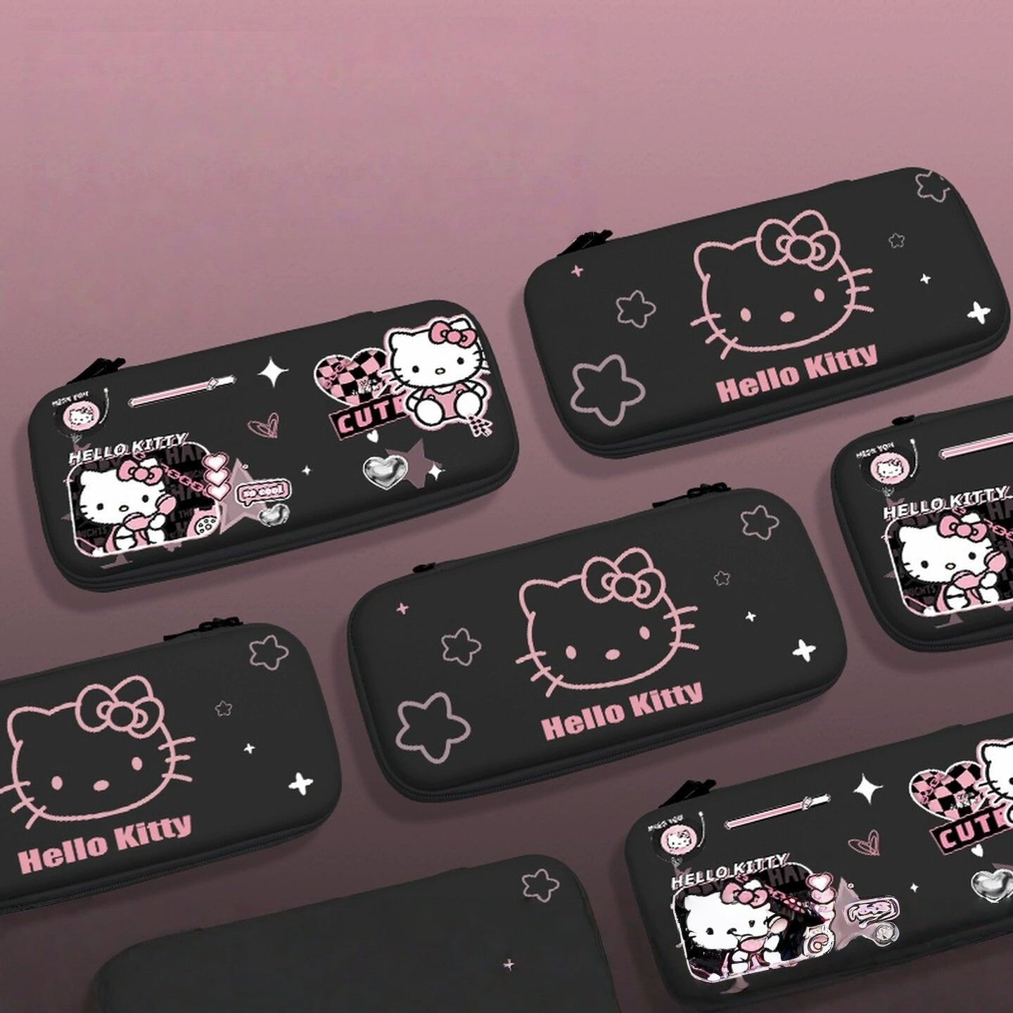 Gamelife Hello Kitty Carrying Case-For NS2、NS1、Oled、Lite