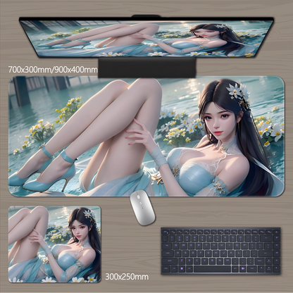 Gamelife  3D beauty Anime Mouse Pad-Contains 15 items