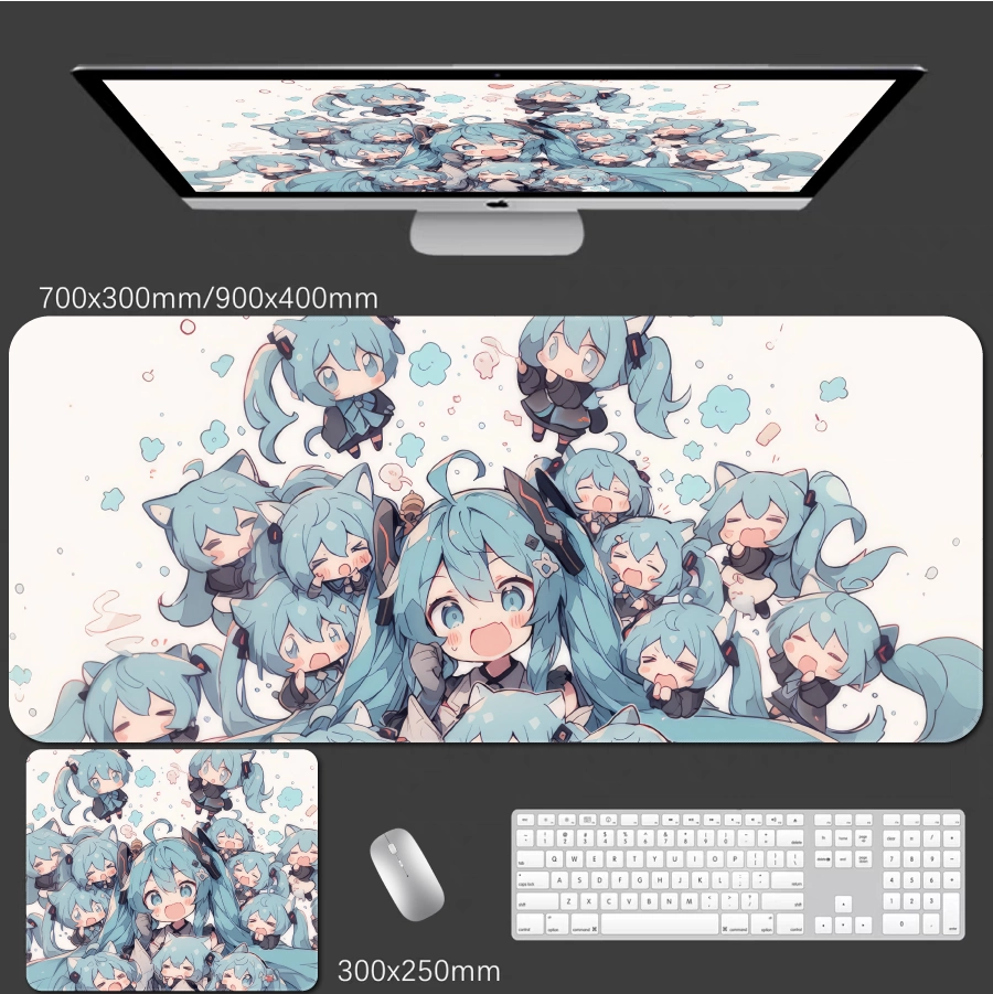 Gamelife  Hatsune Anime Mouse Pad-Contains 15 items