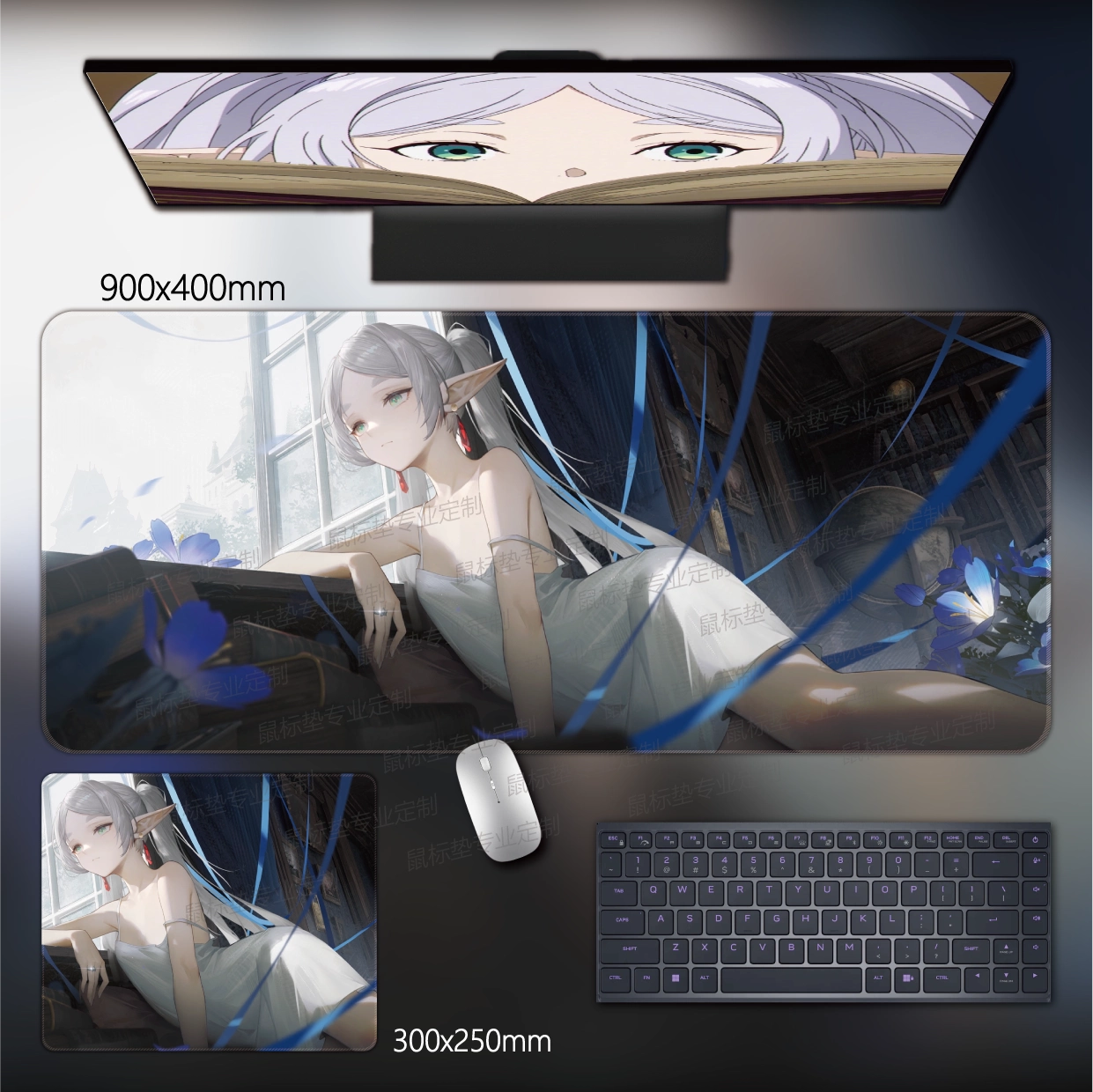 Gamelife  Frieren Anime Mouse Pad-Contains 15 items