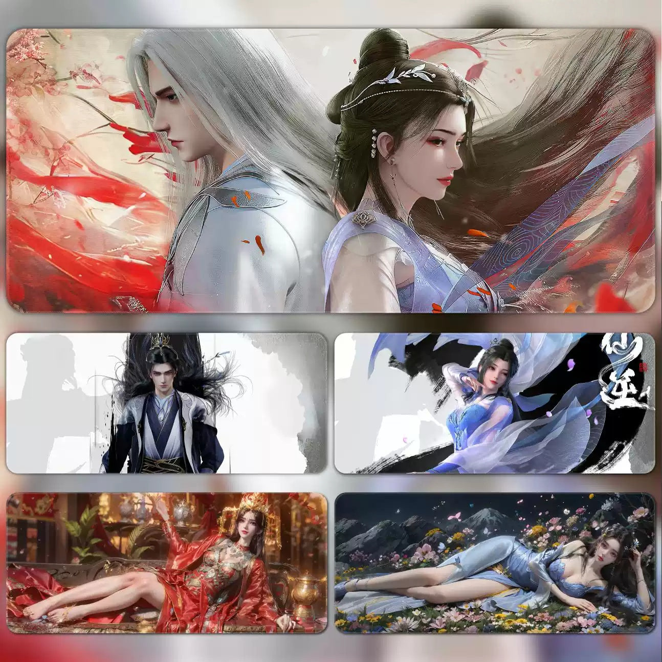Gamelife  Beautiful immortal woman Anime Mouse Pad-Contains 15 items