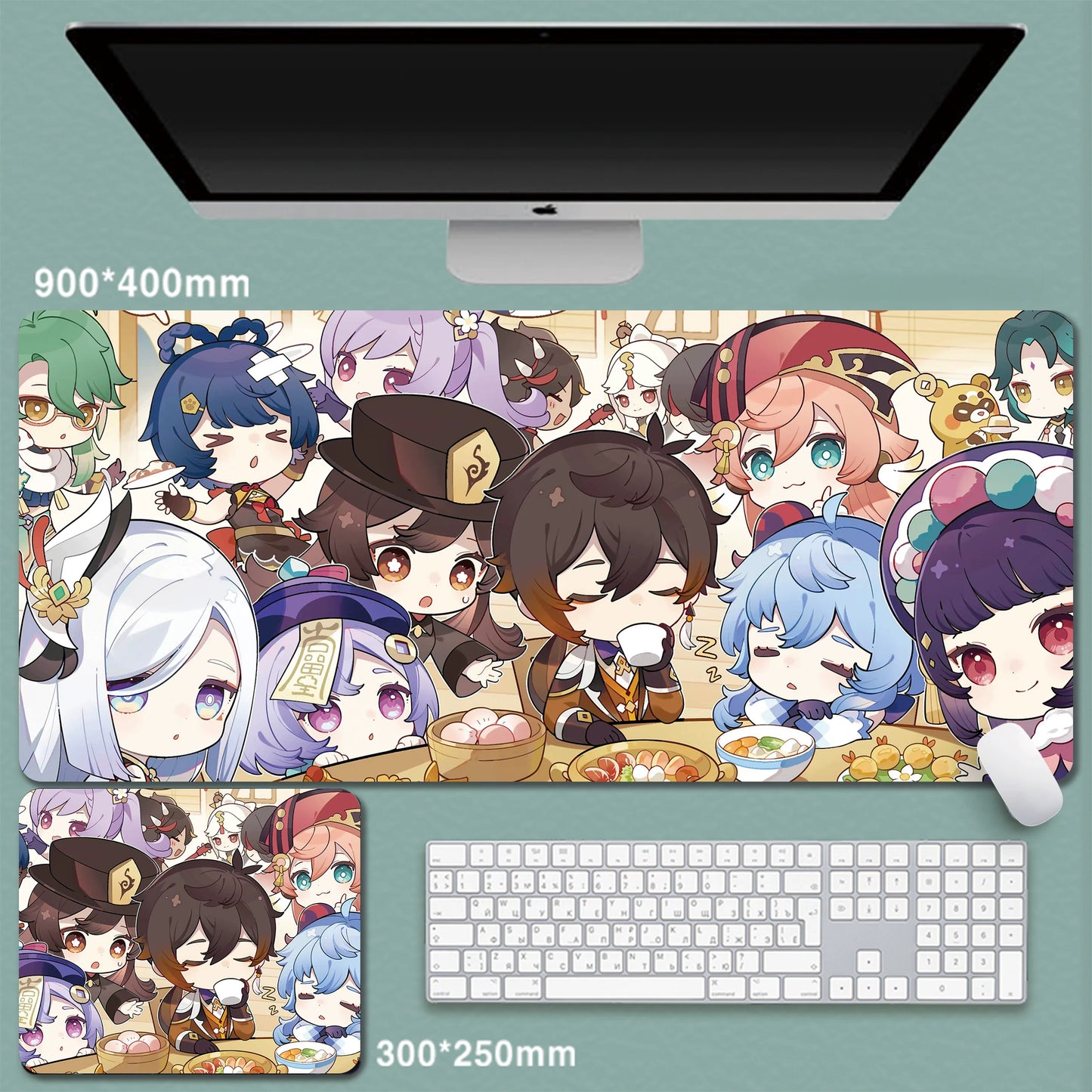 Gamelife Genshin Impact Anime Mouse Pad-Contains 15 items
